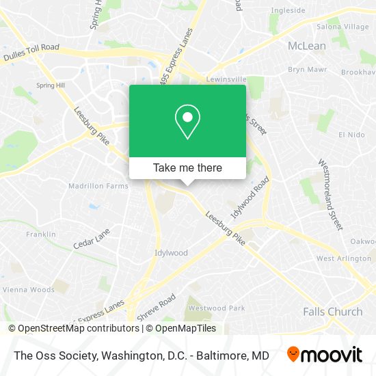 The Oss Society map