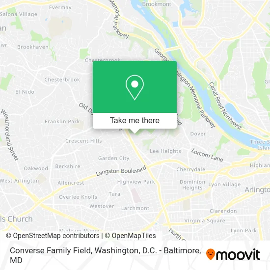 Converse Family Field map