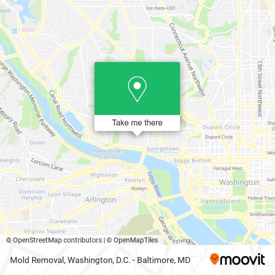 Mold Removal map