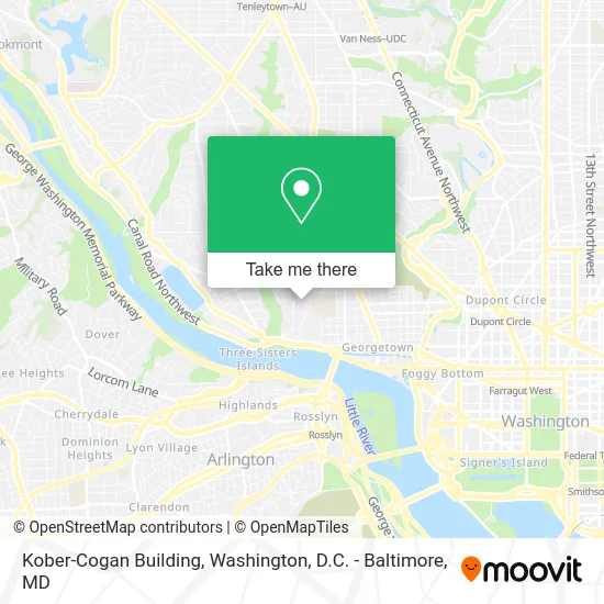Kober-Cogan Building map