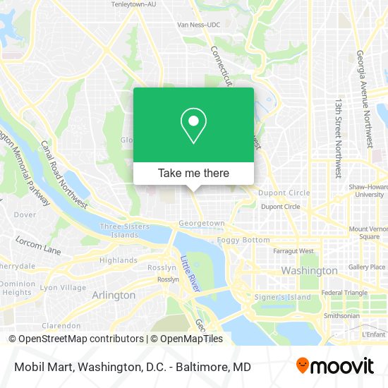 Mobil Mart map