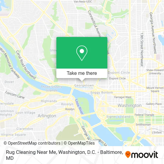 Rug Cleaning Near Me map