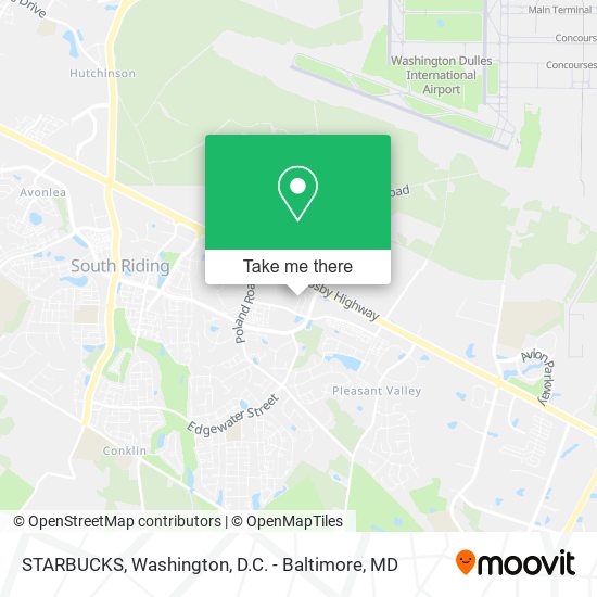 STARBUCKS map