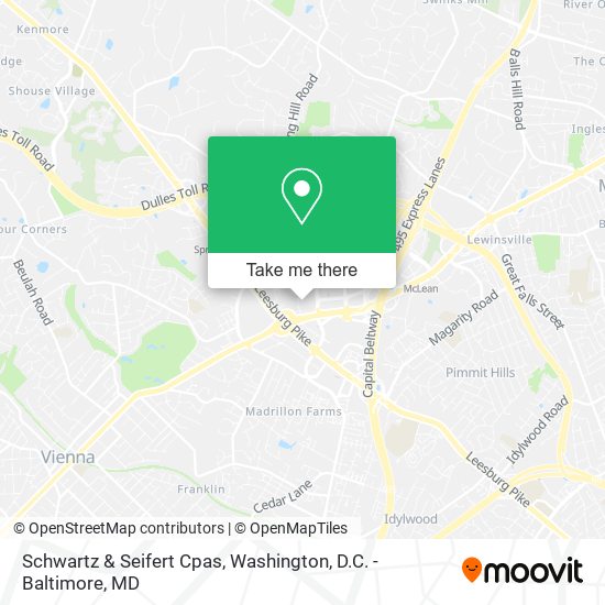 Schwartz & Seifert Cpas map