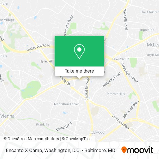 Encanto X Camp map
