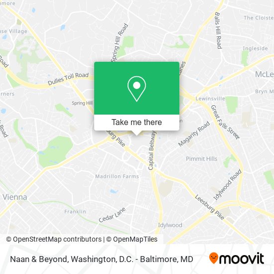 Naan & Beyond map