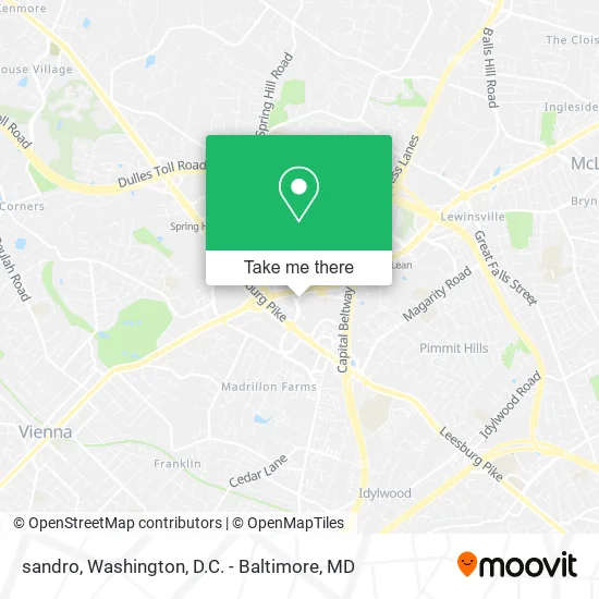 sandro map