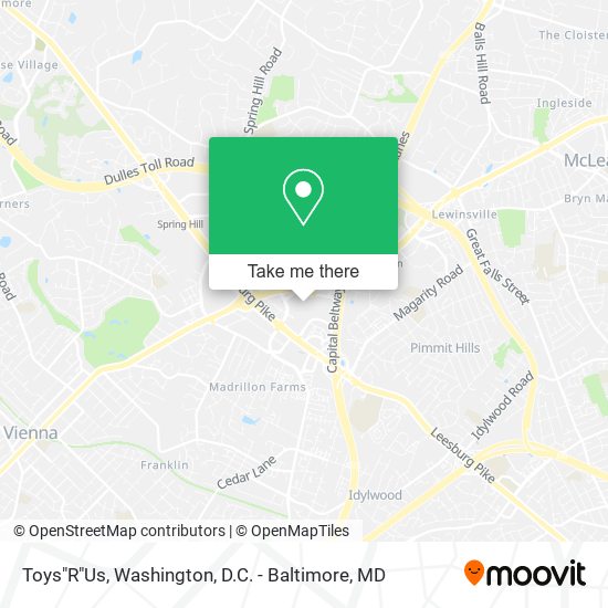 Mapa de Toys"R"Us