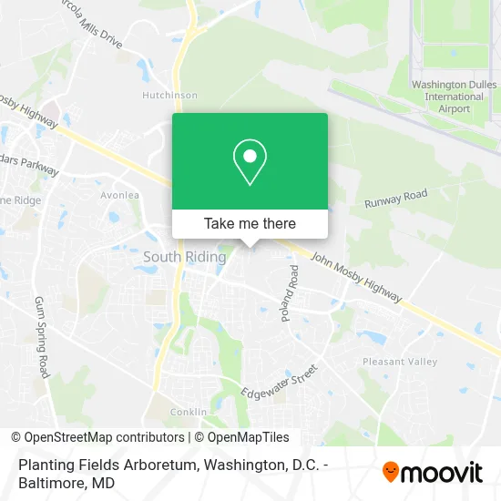 Planting Fields Arboretum map