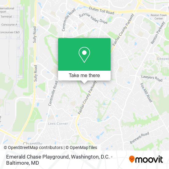 Mapa de Emerald Chase Playground