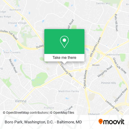 Boro Park map