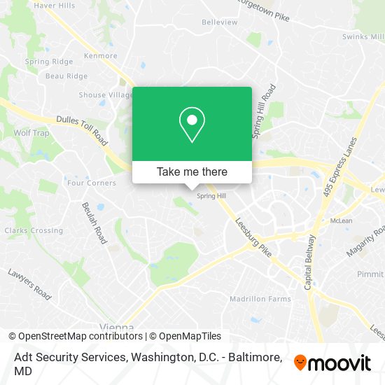 Mapa de Adt Security Services