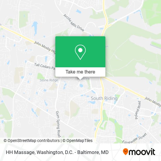 HH Massage map