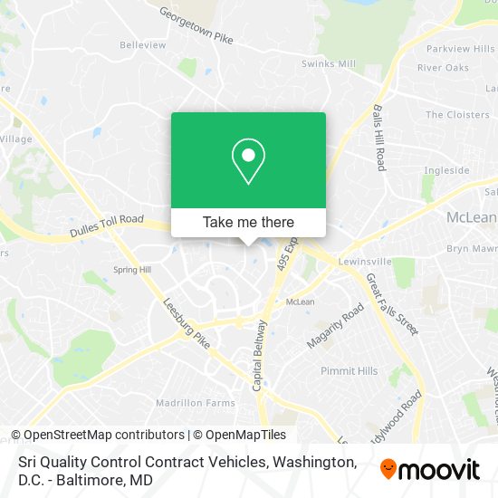 Sri Quality Control Contract Vehicles map