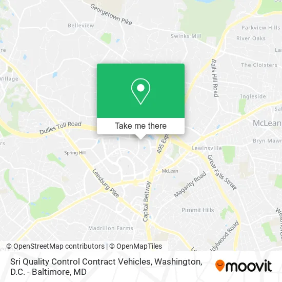 Sri Quality Control Contract Vehicles map