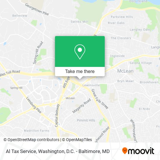 Al Tax Service map