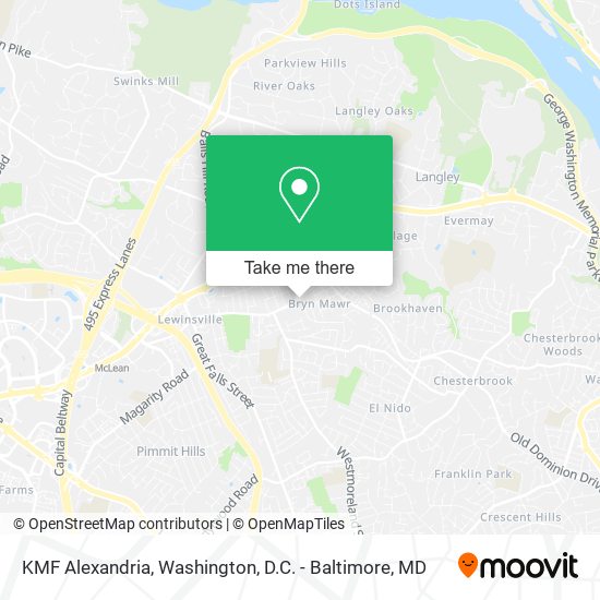 KMF Alexandria map