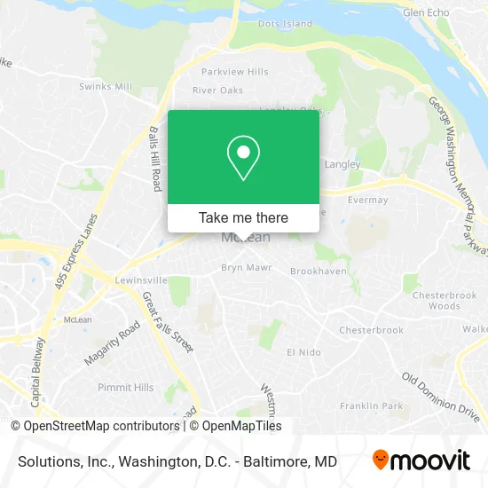 Solutions, Inc. map