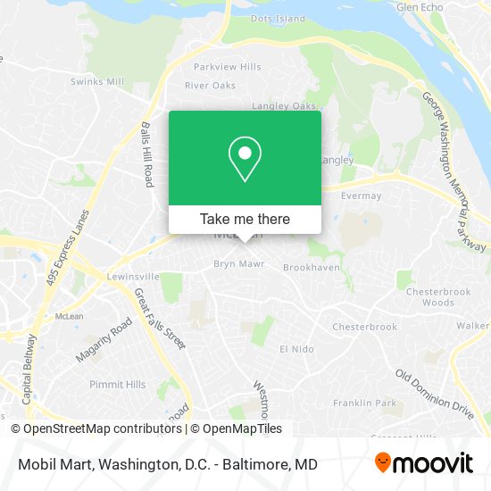 Mobil Mart map