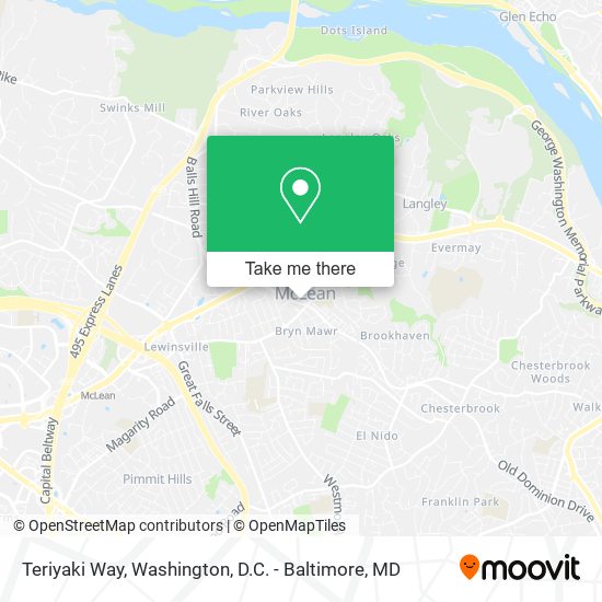 Teriyaki Way map