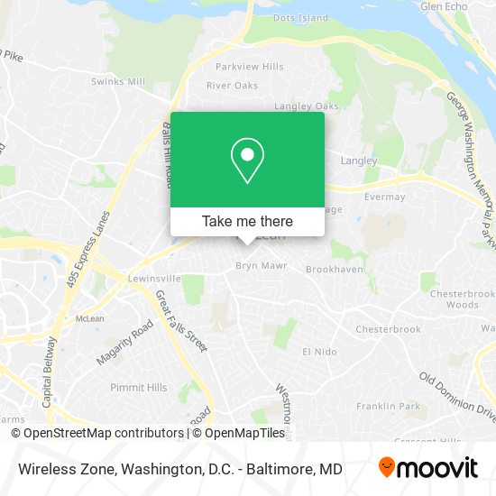 Wireless Zone map