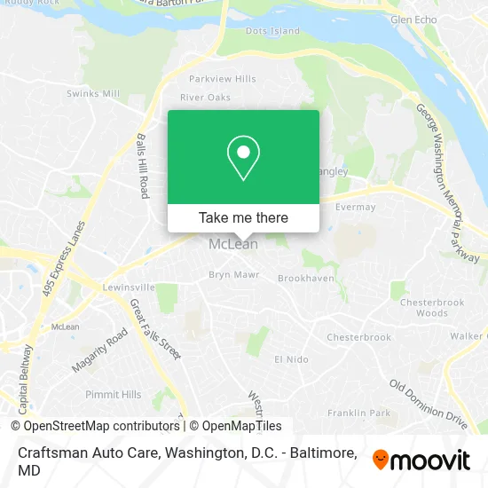 Craftsman Auto Care map