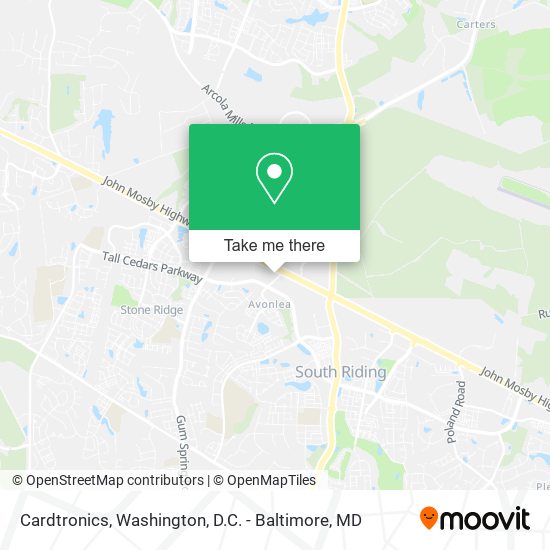 Cardtronics map