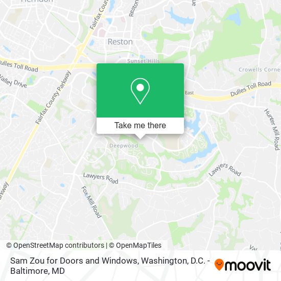 Sam Zou for Doors and Windows map
