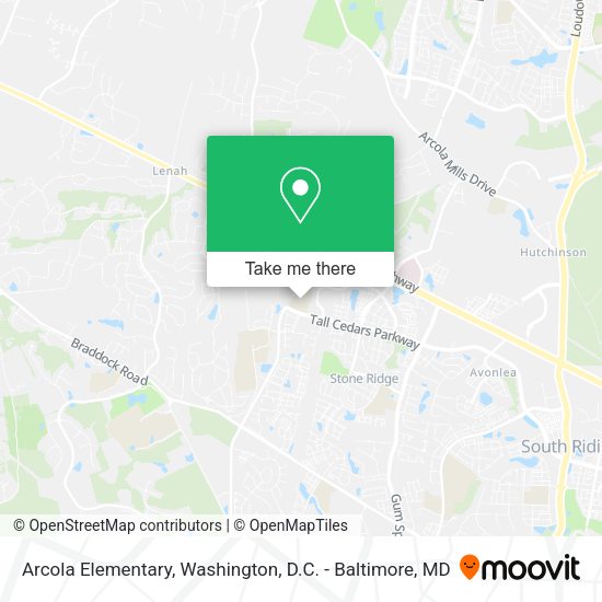 Arcola Elementary map