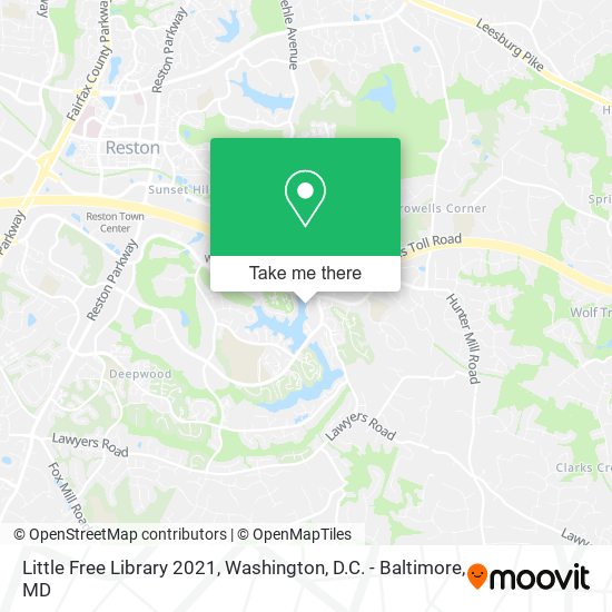 Mapa de Little Free Library 2021