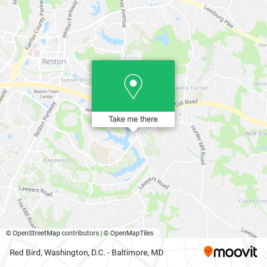 Red Bird map