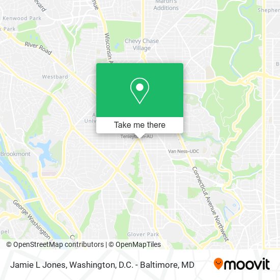 Jamie L Jones map