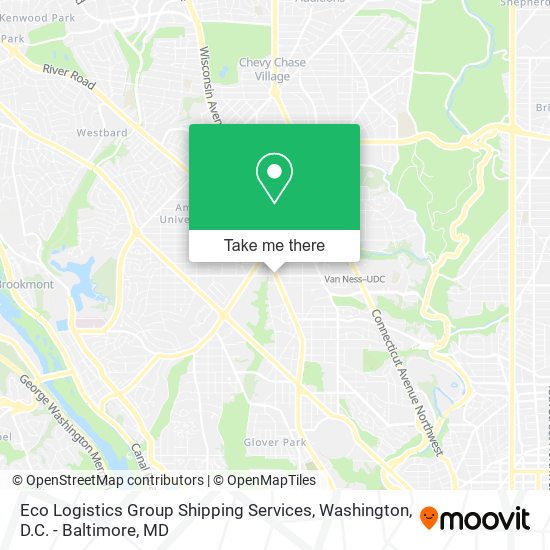 Mapa de Eco Logistics Group Shipping Services