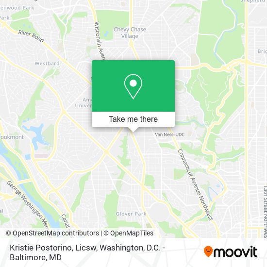 Kristie Postorino, Licsw map