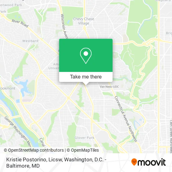 Kristie Postorino, Licsw map