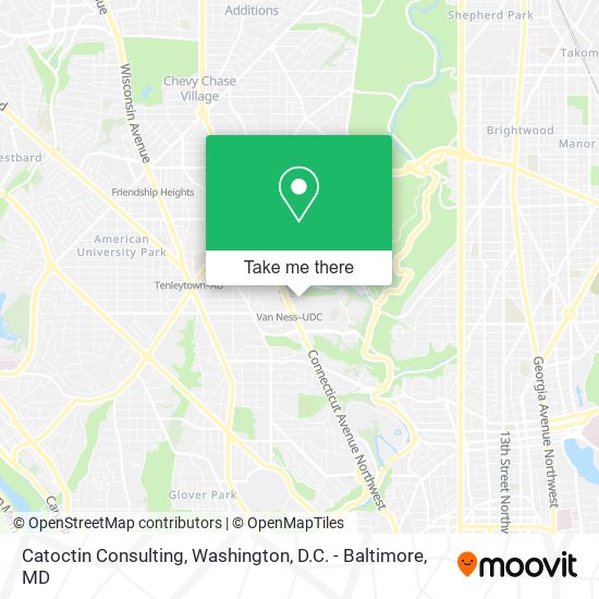 Catoctin Consulting map