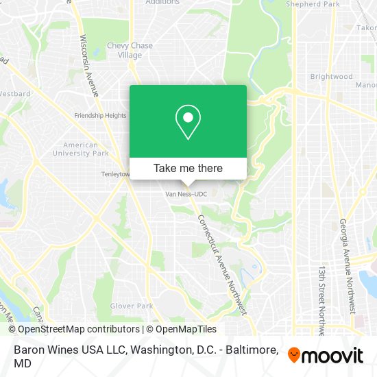 Mapa de Baron Wines USA LLC