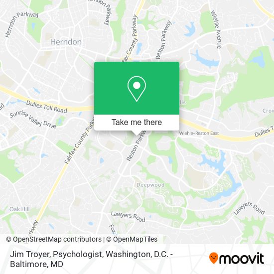 Mapa de Jim Troyer, Psychologist