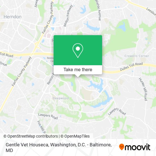 Gentle Vet Houseca map