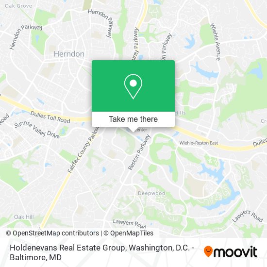 Holdenevans Real Estate Group map