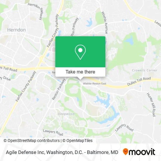 Mapa de Agile Defense Inc