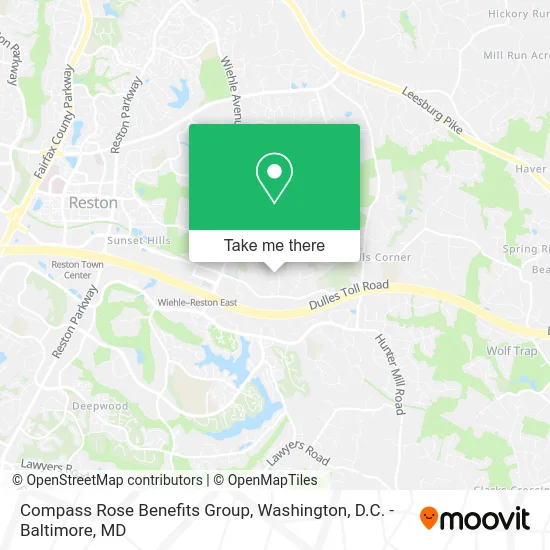 Compass Rose Benefits Group map