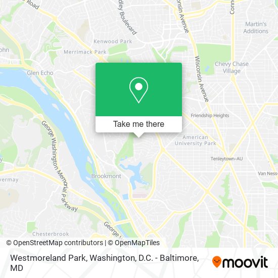 Westmoreland Park map