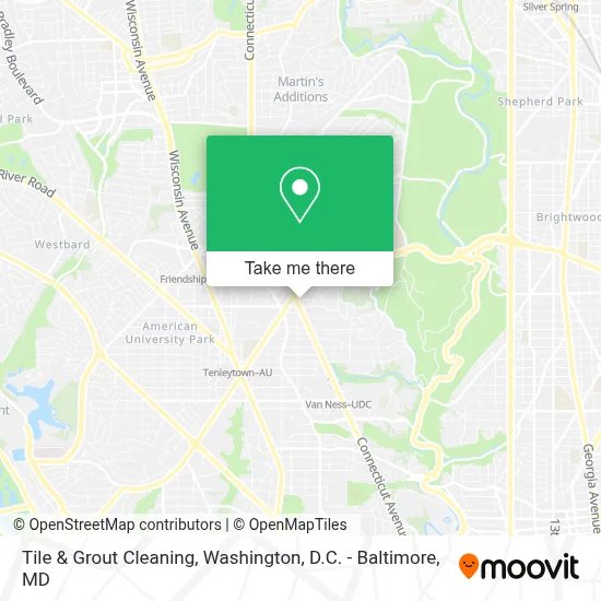 Tile & Grout Cleaning map