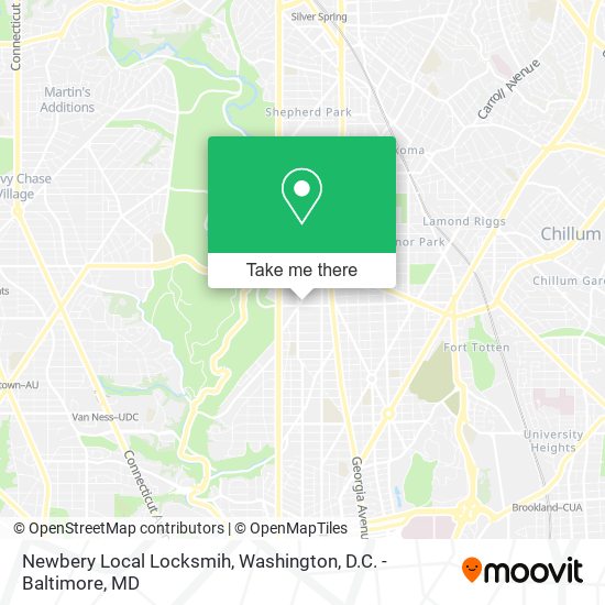 Newbery Local Locksmih map