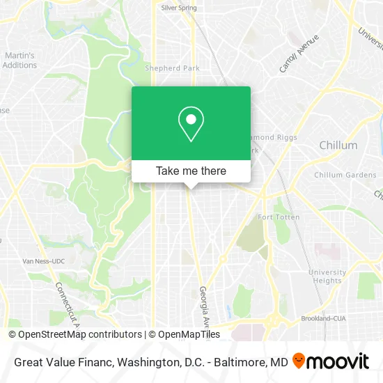 Mapa de Great Value Financ