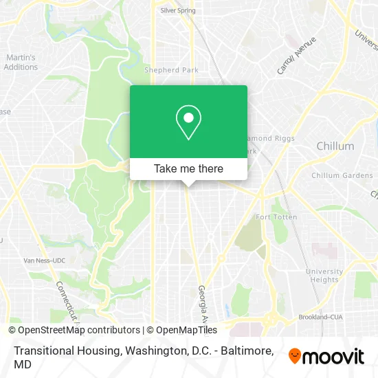 Mapa de Transitional Housing