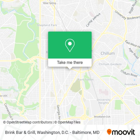 Brink Bar & Grill map