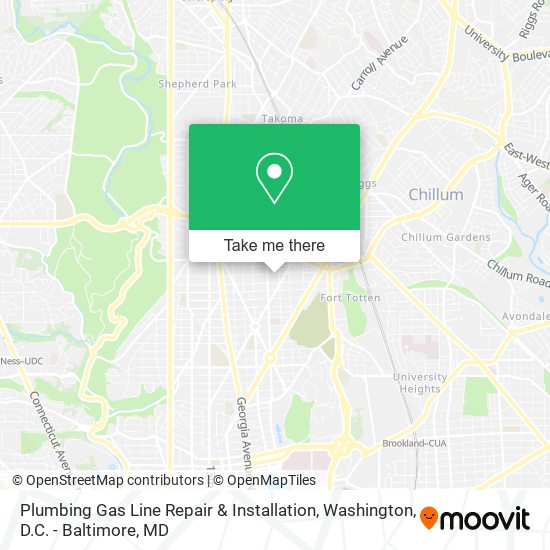 Plumbing Gas Line Repair & Installation map