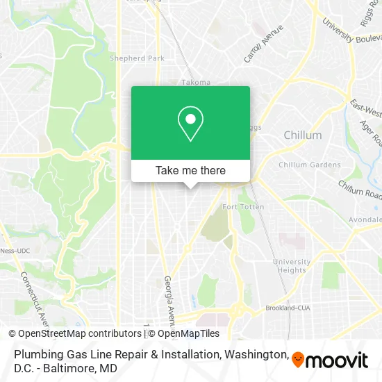 Mapa de Plumbing Gas Line Repair & Installation